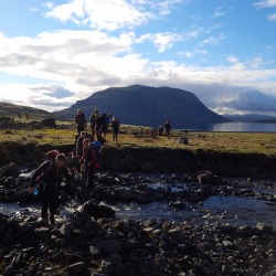 Mynd/Halli - Eins og sjá má var veðrið eiginlega of gott þessa helgi :)